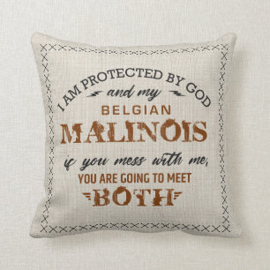 Malinois - Belgian shepherd -Mechelaar Cushion