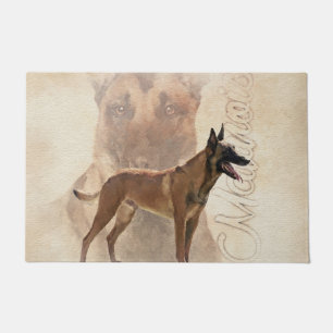Malinois  - Belgian shepherd - Mechelaar Doormat