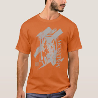 Malinois Belgian shepherd Mechelaar Maligator (5) T-Shirt
