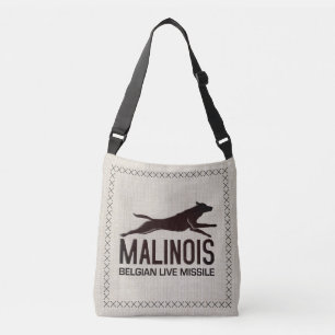 Malinois - Belgian shepherd -Mechelaar -Maligator Crossbody Bag