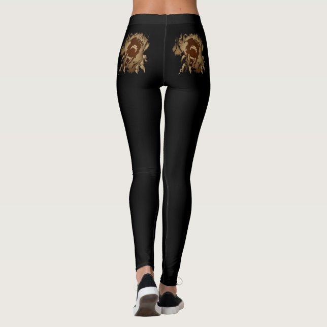 Malinois - Belgian shepherd -Mechelaar -Maligator Leggings (Back)