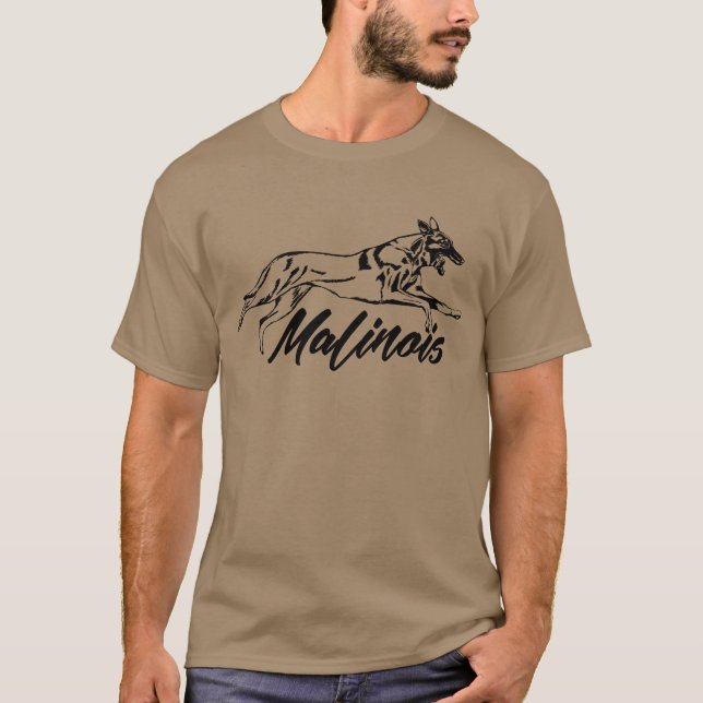 Malinois - Belgian shepherd T-Shirt (Front)