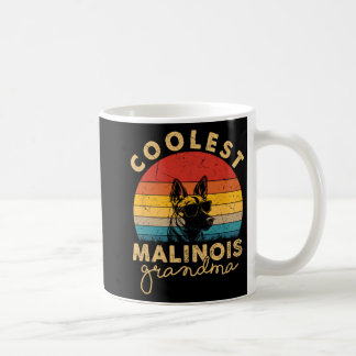 Malinois Coolest Grandma Gifts For Women Dog Mum  Coffee Mug