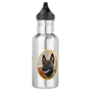 Malinois Dog 532 Ml Water Bottle