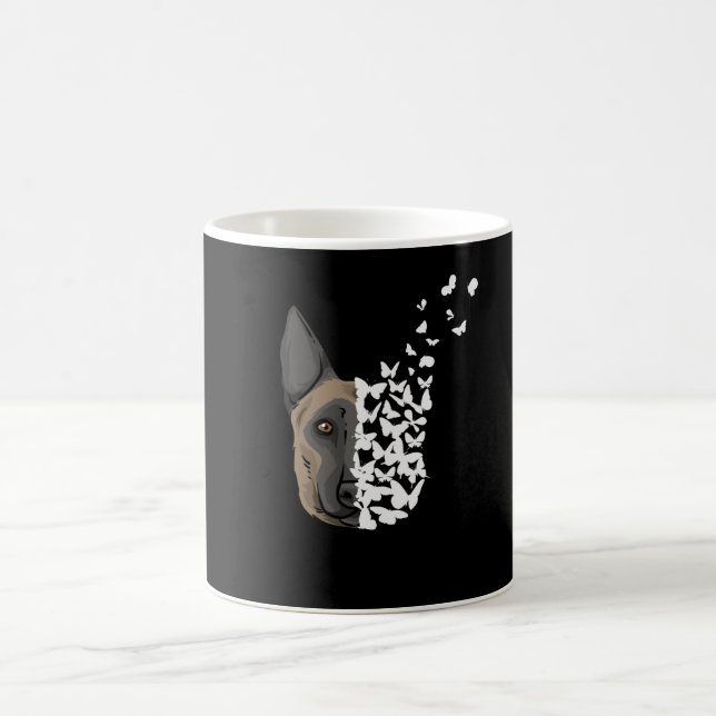 Malinois Dog Beglian Shepherd Dog Coffee Mug (Center)