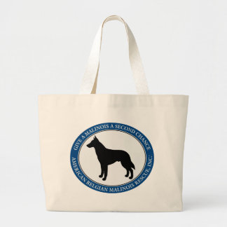 Malinois Rescue Logo, Totes &