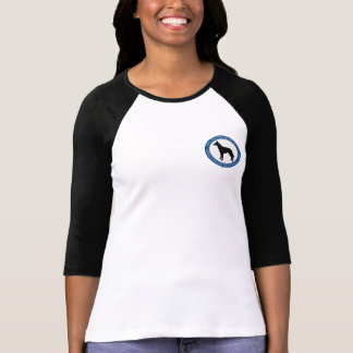 Malinois Rescue Logo, Womens Dark T-shirt, T-Shirt
