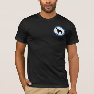 Malinois Rescue Logo, Womens Dark T-shirt, T-Shirt