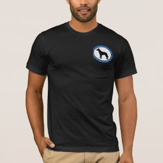 Malinois Rescue Logo, Womens Dark T-shirt, T-Shirt
