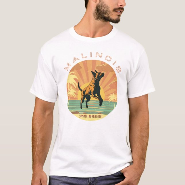 Malinois - Summer Adventures T-Shirt (Front)