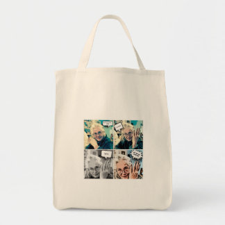 Malka Collage Canvas Tote Bag