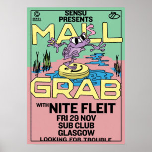 Mall Grab event Poster