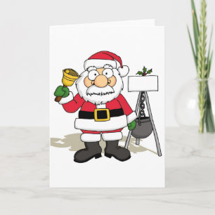 Mall Santa Holiday Card