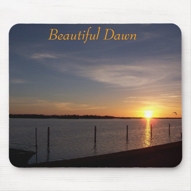 Mallacoota Sunrise Mouse Mat (Front)