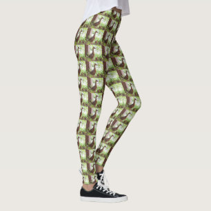 Mallard and Ducklings by Shirley Taylor Leggings