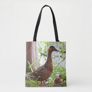 Mallard and Ducklings by Shirley Taylor Tote Bag