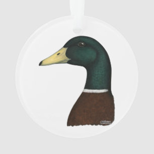 Mallard Drake Head Ornament