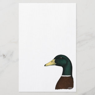 Mallard Drake Head Stationery