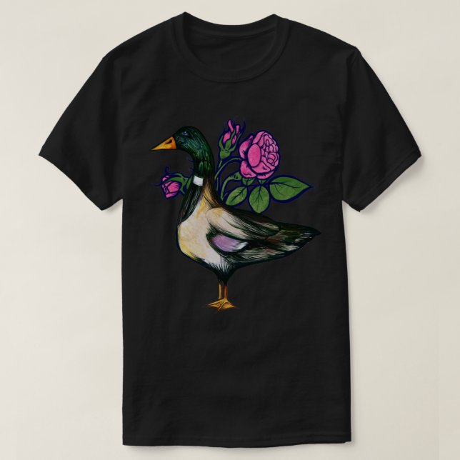 Mallard Duck1 T-Shirt (Design Front)