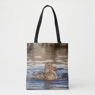 Mallard Duck at Downing Park Tote Bag