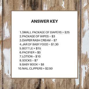 Mallard Duck Baby Shower The Price Is Right Game