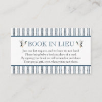 Mallard Duck Book in Lieu baby shower Insert