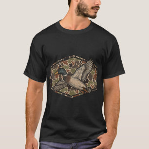 Mallard Duck Camouflage Hunting Season T-Shirt