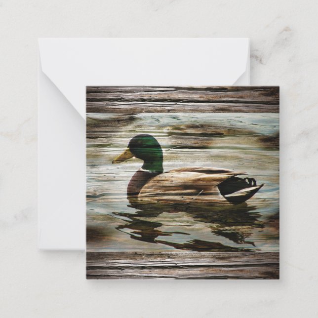 Mallard Duck Card (Front)