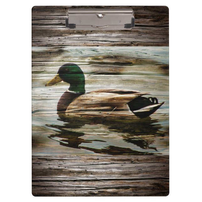 Mallard Duck Clipboard (Front)