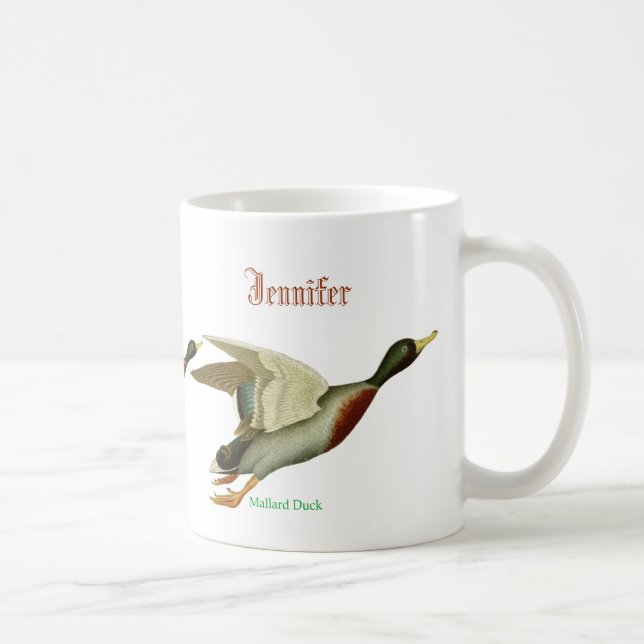 Mallard Duck Coffee Mug (Right)