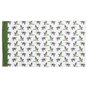 Mallard Duck Decorative  Pillowcase