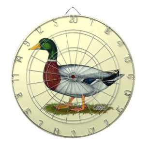 Mallard Duck Drake Dartboard