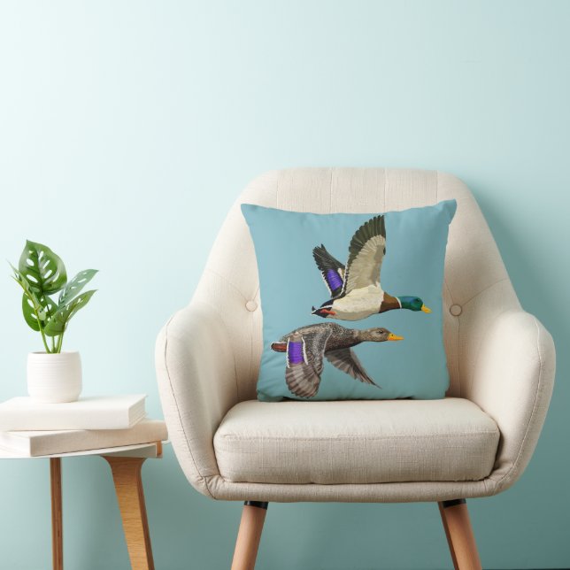 Mallard Duck Enthusiasts  Cushion (Chair)