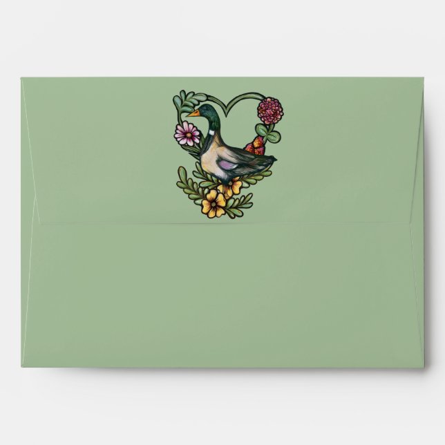 Mallard Duck                                       Envelope (Back (Top Flap))
