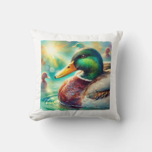 Mallard Duck in Radiant Waters 230824AREF113 - Wat Cushion