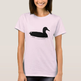 Mallard Duck in Silhouette T-Shirt