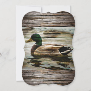 Mallard Duck Invitation
