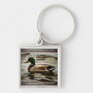 Mallard Duck Key Ring