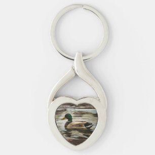 Mallard Duck Key Ring