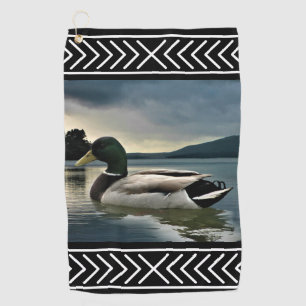 Mallard Duck Lake Golf Towel