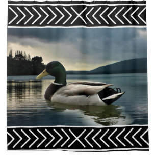 Mallard Duck Lake Shower Curtain