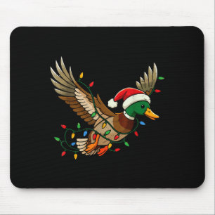 Mallard Duck Light Christmas Hunting Pajama Toddle Mouse Mat
