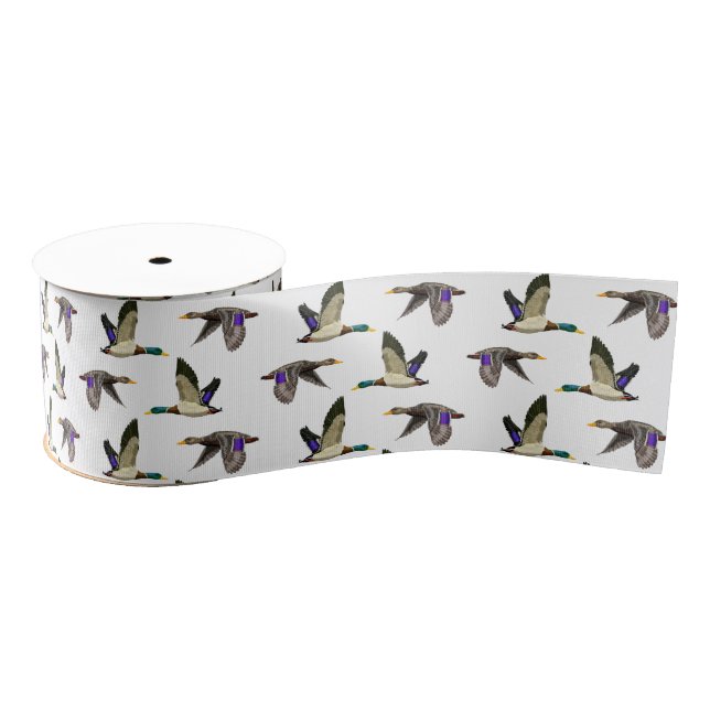 Mallard Duck Lovers  Grosgrain Ribbon (Spool)