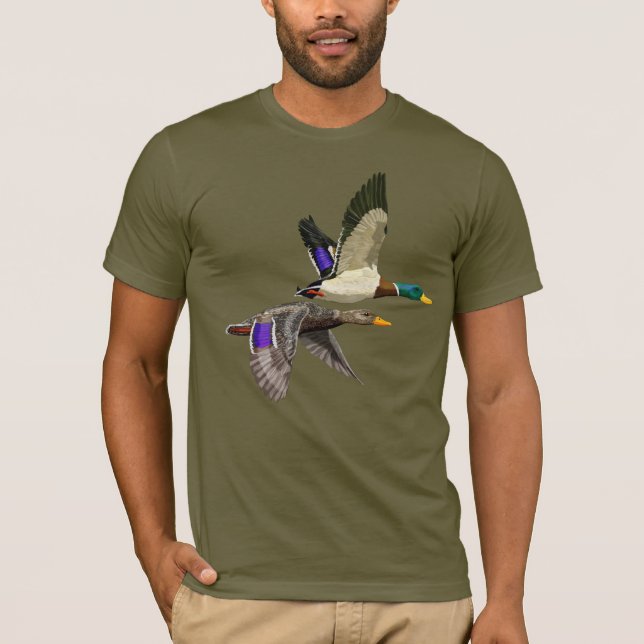 Mallard Duck Lovers  T-Shirt (Front)