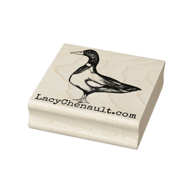 Mallard Duck Nature Lovers Ducks Mallards          Rubber Stamp (Stamp)