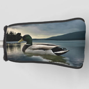 Mallard Duck On The Lake Golf Head Cover