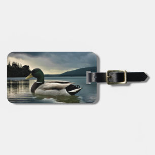 Mallard Duck On The Lake Luggage Tag