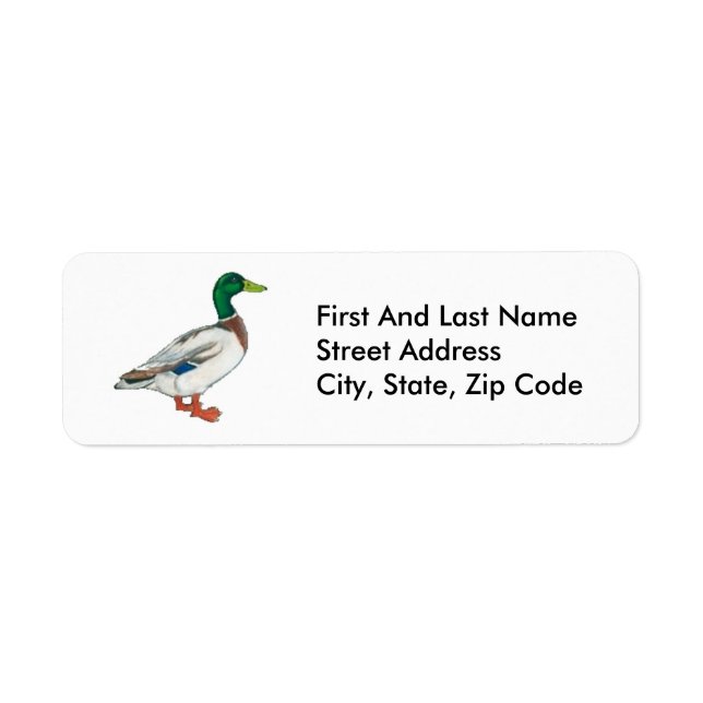 Mallard Duck Painting for Hunters and Outdoorsmen (Front)