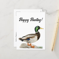 Mallard Duck Painting for Hunters and Outdoorsmen