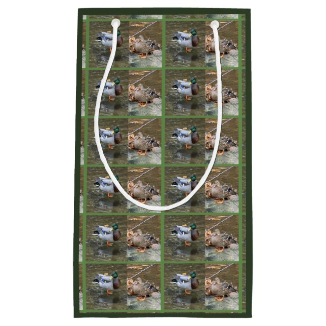 Mallard Duck Pair Gift Bag (Front)